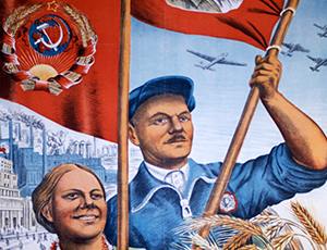 Ukraiński plakat sowiecki jako potężny instrument propagandy wizualnej